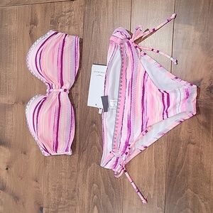 Venice Beach strapless bikini